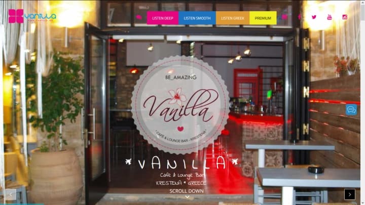 VANILLA RADIO - MUSIC FOR BUSINESS - ΜΟΥΣΙΚΗ ΓΙΑ ΚΑΦΕ ΜΠΑΡ BAR - RESTAURANT - GYM - ALL BUSINESS - HOTELS - LOBBY - WINE BAR