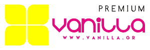 premium logo vanilla radio